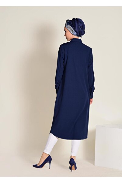 Alvina Long Tunic with Shoulders with Sequences 4383