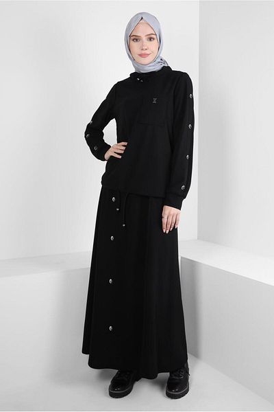 Alvina COSTUM DE TRANSPORT CU FUSTA 43878