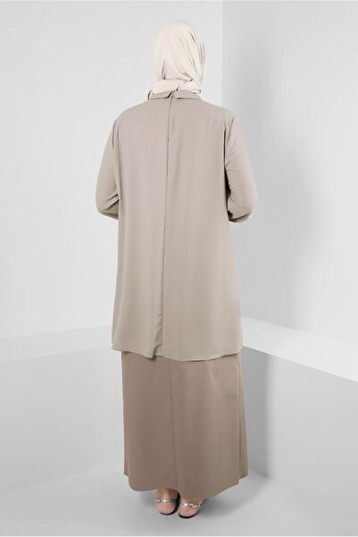 Alvina Plus Size Stone Detailled Tunic 20236