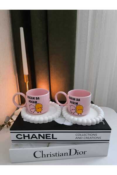 Elan Design Dekoratif Bubble 2’li Dekoratif Beton Tabak Takı Tabağı Bardak Altlığı