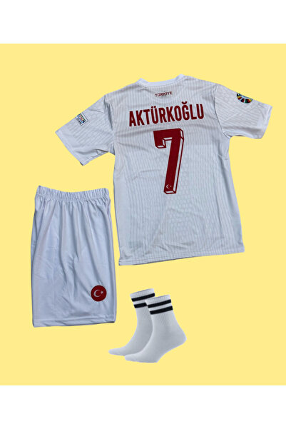 Genel Markalar Euro 2024 Türkiye Beyaz Kerem Aktürkoglu Milli takım Futbol Ço...