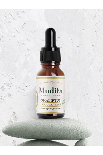 MUDİTA DOĞAL YAŞAM Okaliptus Uçucu Yağı Aromaterapi %100 Saf 10 Ml