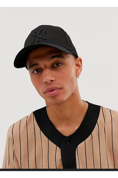 LUCCACCI Μαύρο καπέλο New York Unisex Standard Ρυθμιζόμενο