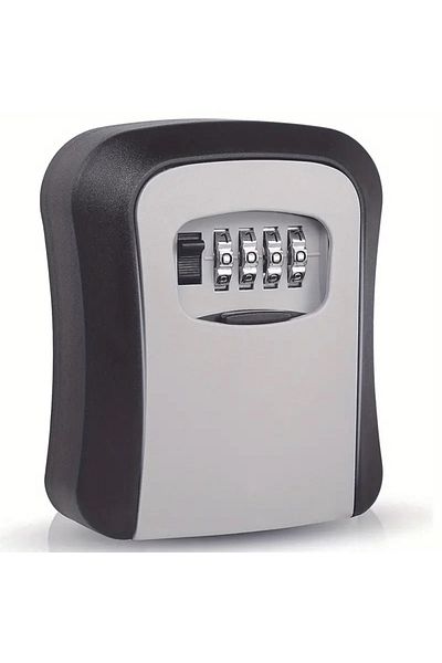 Generic Small Wall Mounted Storage Box with Secret Numbers,for Keys&Personal Supplies,Garage Home Office