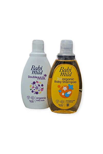 Babi Mild شامبو وشاور جل عضوي  للاطفال  180 مل
