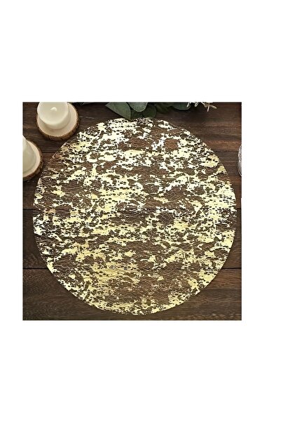 Generic 12 Pieces Gold Placemats, Lightweight Gold Mesh Placemats for Home and Guest Dining Table Decor