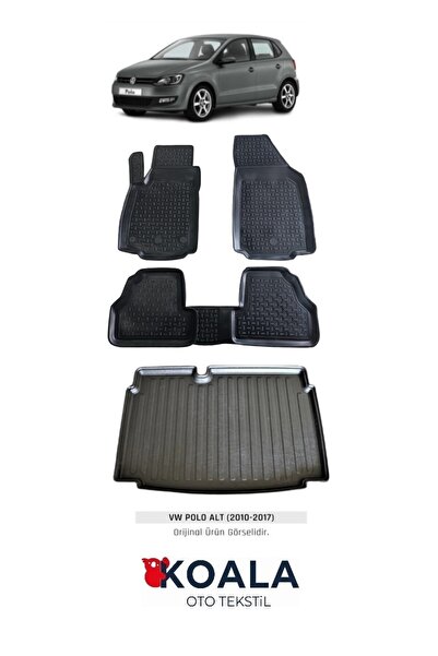KoalaOtoTekstil Volkswagen Polo 2010-2017 (ALT BAGAJ) Trendline-comfortlıne-h...