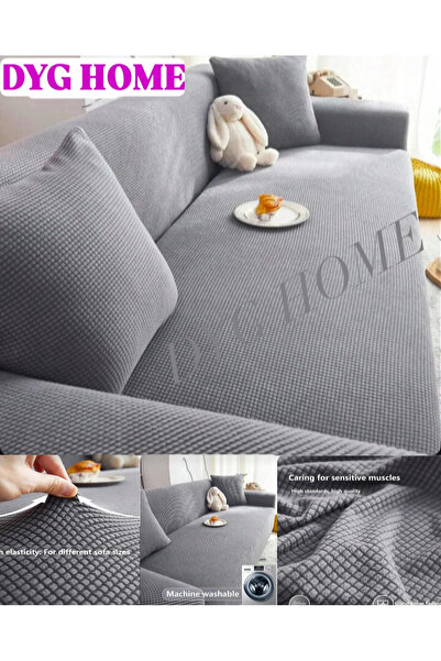 dyg home Koltuk Örtüsü Koltuk Kılıfı Üç Kişilik Için Sofa Cover Şık Görünüm