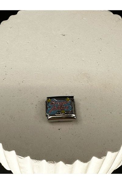 Mutenaura Stainless Steel Nomination Charm
