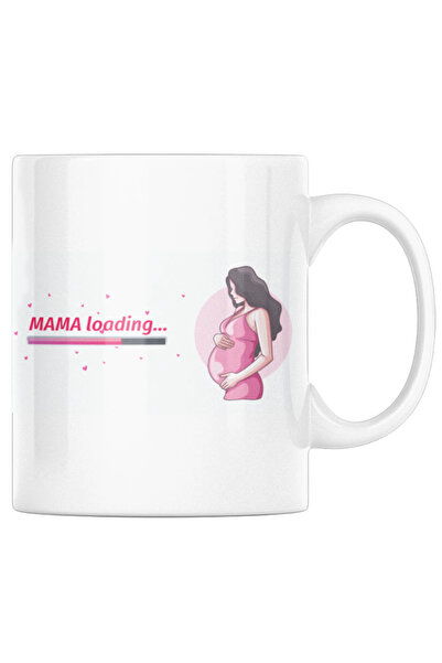 OEM Εξατομικευμένη λευκή κούπα "Δώρο για μια μέλλουσα μητέρα", INOVATIX®. 330 ml