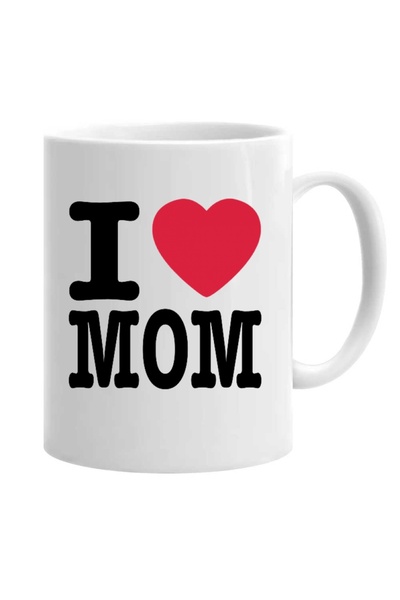 OEM Εξατομικευμένη λευκή κούπα love mom, INOVATIX®. 330 ml