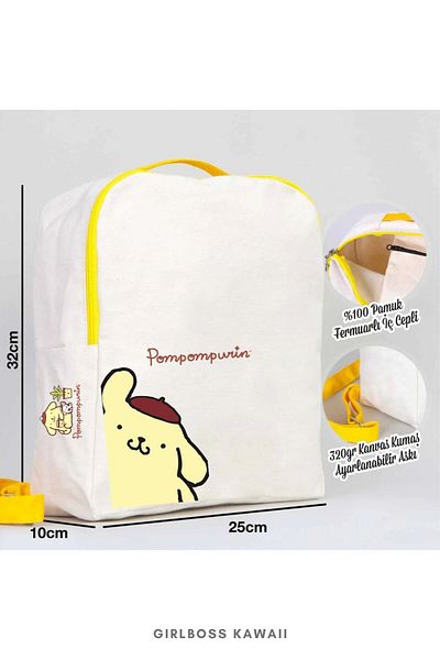 Girlboss Kawaii Girlboss 2-Piece Bag Clutch Set Kuromi Melody Pompompurin Cinnamoroll Keroppi Hello Kitty