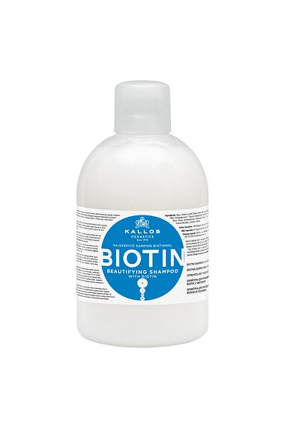 Kallos Cosmetics Biotin 1000ml Nourishing and Protective Shampoo
