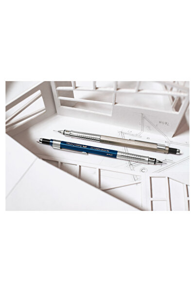 Faber Castell TK Fine Vario LUX Versatil Kalem, 0.7 mm, Indigo, Ayarlanabilir Metal Uç, Sertlik Göstergeli