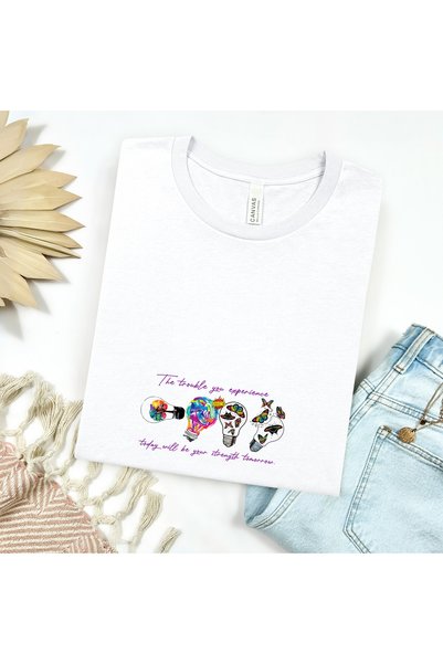 GHAND Trouble You Experience Today Printed Unisex Regular Fit T-Shirt