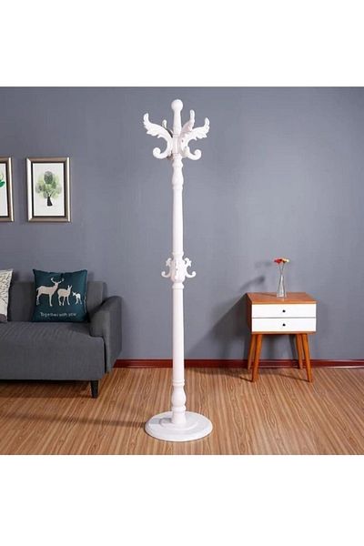smart home metal clothes hangers and hangers equipped with hooks , a metal clothes rack, 179 cm high