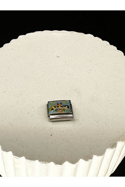 Mutenaura Stainless Steel Nomination Charm
