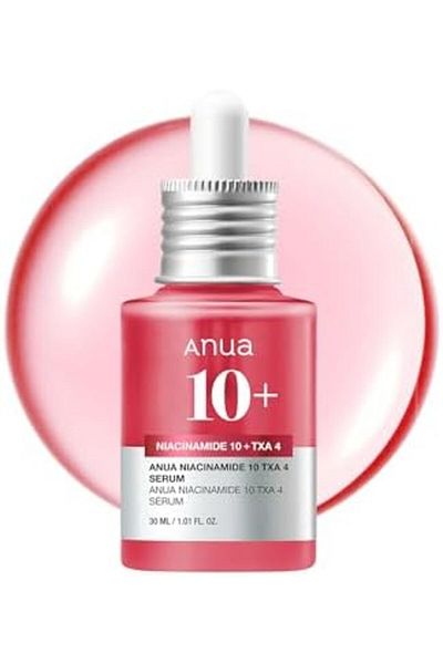 ANUA Niacinamide 10 + TXA 4 Serum, Hyaluronic Acid, Tranexamic Acid, Vitamin B12, Facial Serum for G