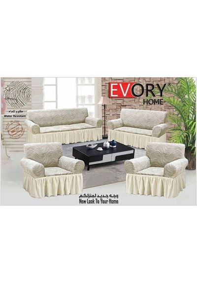 smart home Waterproof Sofa Slipcover Set, 4 Pieces Elastic Sofa Cover, 2 Pieces Chair& 2 Pieces Sofa Slipcovers