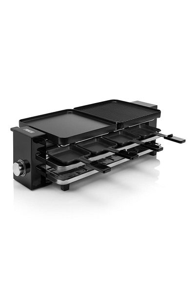 PRİNCESS Gratar raclette Princess Piano Black 162925, 1200 W, 8 persoane