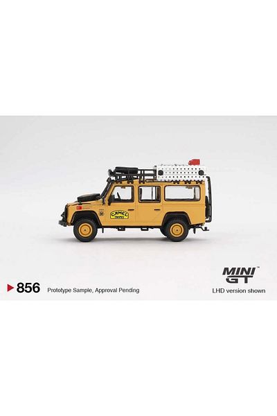 mini gt 856 لاند روفر ديفندر 110 1989 كاميل تروفي أمازون فريق تركيا تركيا حصريًا