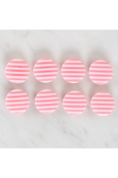 mk global Loren Crafts 8-Pack Patterned Button - 1105