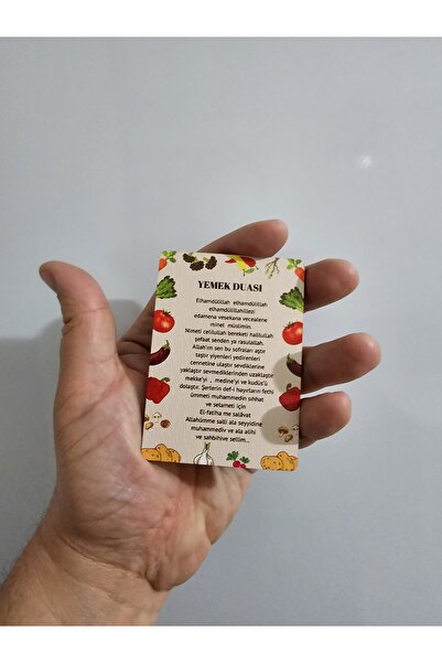 hebmeyy Buzdolabı magnet yemek duası, magnet yemek duası, sofra duası