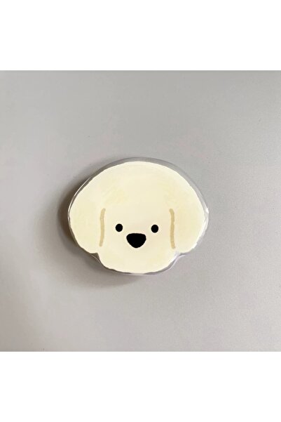 EDELFU Popsocket Telefon Tutacağı Köpek Desenli Sevimli Yapışkanlı Masaüstü S...