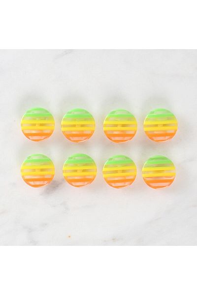 mk global Loren Crafts 8 pcs Patterned Button - 1083
