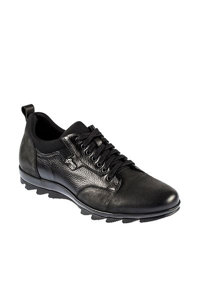 Fosco 9510 Lace-Up Genuine Leather Rubber Sole Warm Lining Winter Men's Shoes