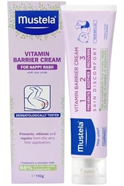 Mustela Mustela Diaper Rash Cream with Vitamin Protection