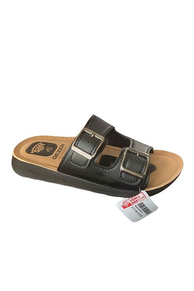 GEZER Konay 16375 Anatomical Soft Orthopedic Soft Tan Slippers