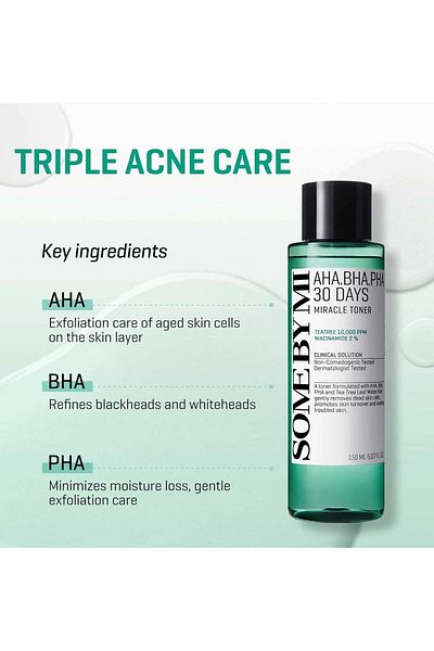 Some By Mi AHA BHA PHA 30 Days Miracle Toner 150ml