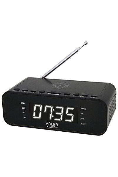 adler Ceas cu radio, alarma si incarcator wireless Adler AD 1192B