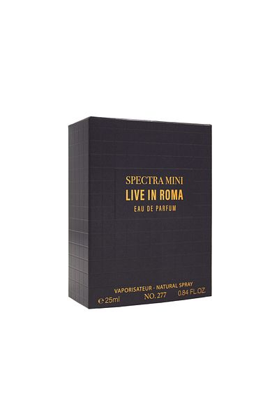 Spectra Mini 277 Live in Roma EDP Perfume For Men - 25ml