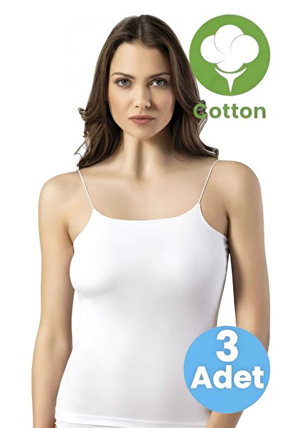 Tezzgelsin Жіночий трикотажний майка з бретельками з бавовни, не залишає слідів