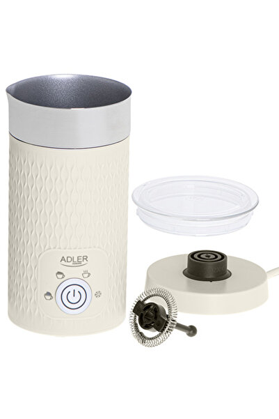 adler Spumator de lapte AD 4495, 500 W, bază rotativă la 360°, 0,3 l lapte, 0,13 l spumă (smântână)