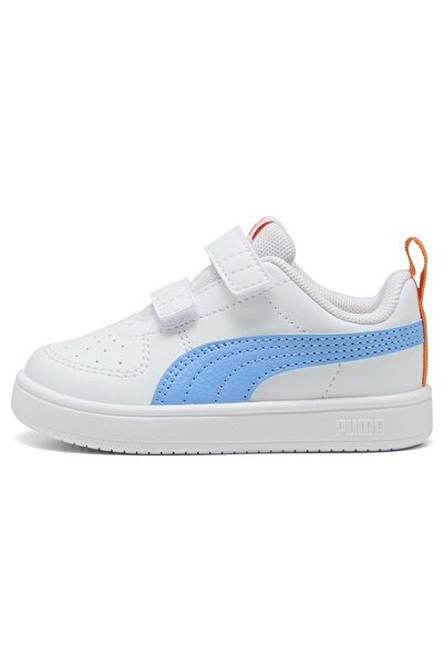 Puma Rickie V Inf 391328 -37 Orthopedic Baby Sports Shoes White-Blue
