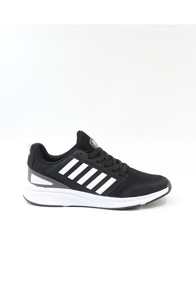 M.P. Mp 1046 Black White Men's Sports Shoes