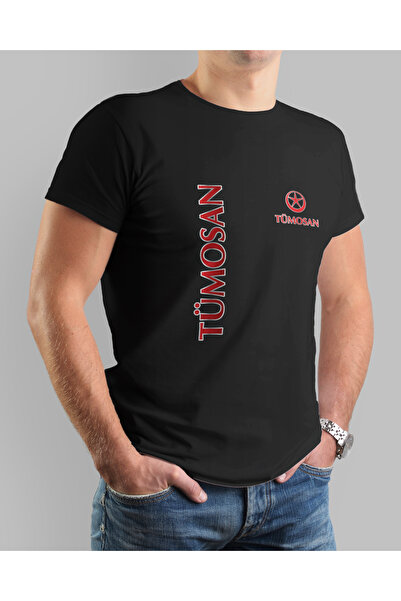ONUR KANGAL Tumosan Tractor Printed Crew Neck T-Shirt -Tm2034