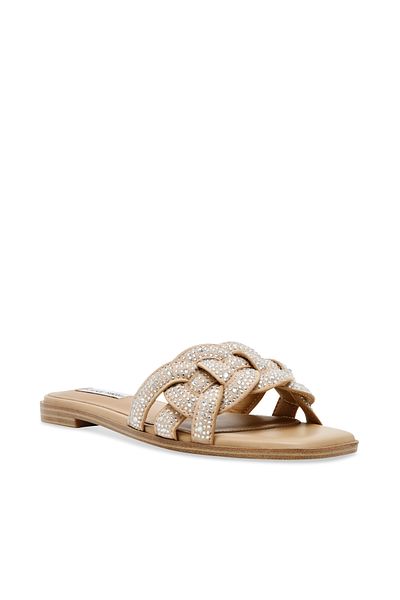 Steve Madden PAMI01G0-751 Silver-colored Flat Sandals for women