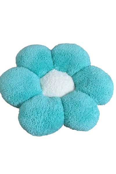 happyteks boutique Turquoise Guide Pillow and Throw Pillow Plush