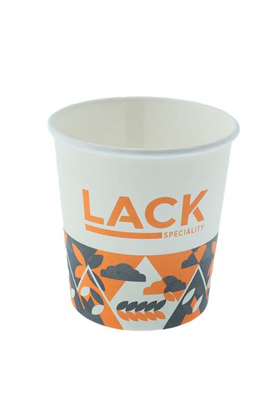 MIBRU Premium 4oz Lack Paper Cups – 50pcs, Eco-Friendly and Perfect for Small Beverages
