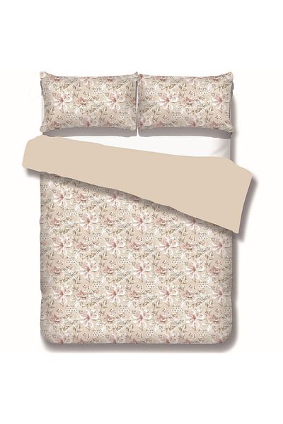 Orange Bed & Bath New Big |Double Bed Cover 3 Pieces - June
