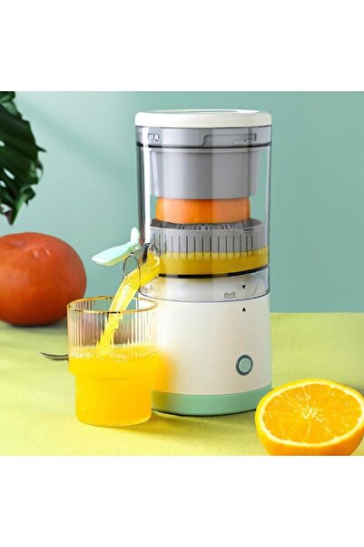 bilger Şarjlı Portakal Meyve Sıkacağı Kablosuz Taşınabilir Narenciye Sıkacağı Fonksiyonlu