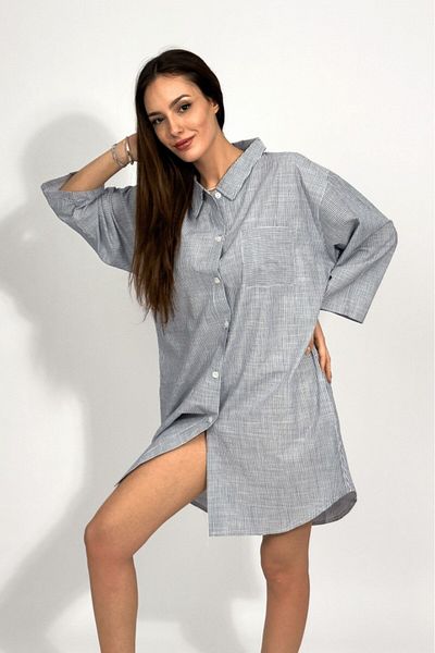 Betimoda Cotton Red Line Women's Shirt and Oil Dress