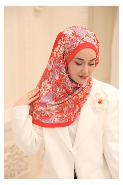 Silk Home Σάλι Mayda με μοτίβο δάφνης