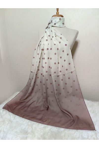 REMOMODA Model de șal din șifon cu model, gradient