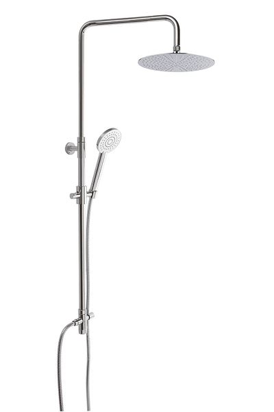GS Rubinetterie GS Doccia Shower Column with shower head Flexible Hose with diverter