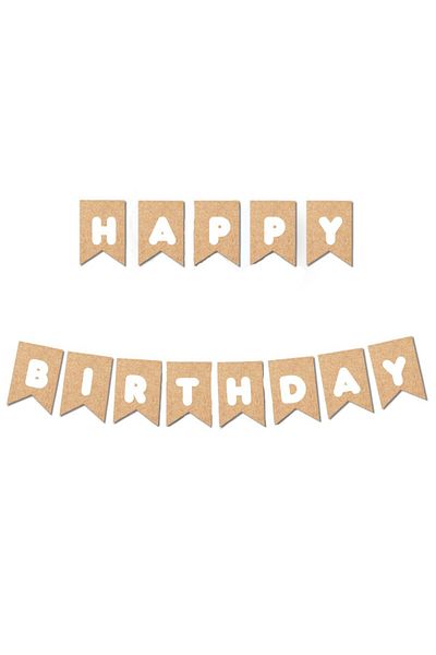 LOTUS PARTY Anniversary Set - Retro Style, Paper Balloons, Heart Motif, for 3 Years Old